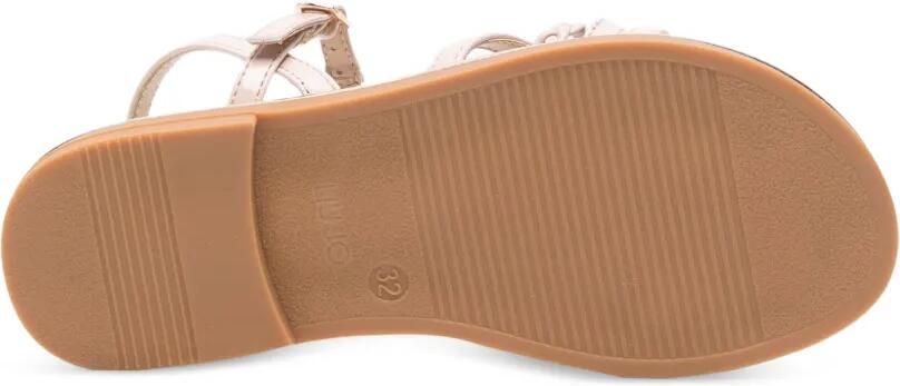 LIU JO Ylenia 01 gevlochten sandalen met bandjes Beige - Foto 4