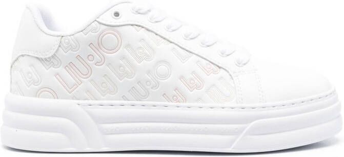LIU JO Sneakers met logoprint Wit