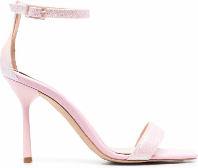 LIU JO Sandalen met glitter Roze