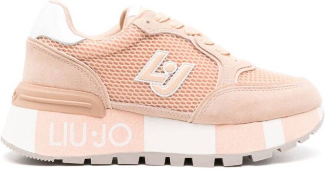 LIU JO Sneakers met plateauzool Roze