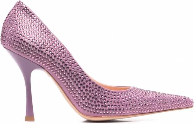 LIU JO x Leonie Hanne pumps met puntige neus Paars