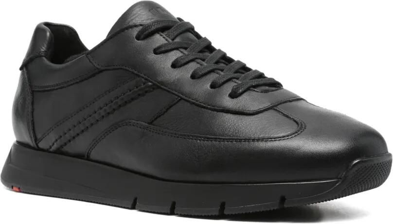 Lloyd Allary leren sneakers Zwart