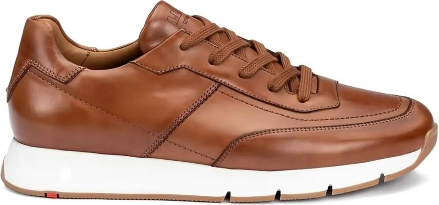 Lloyd Amsterdam leren sneakers Bruin