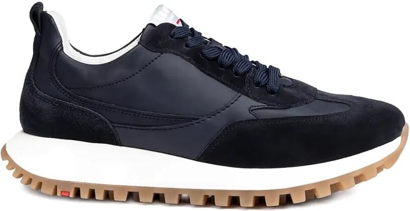 Lloyd Dame sneakers met vlakken Blauw