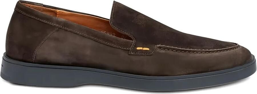 Lloyd Hutching suède loafers Bruin
