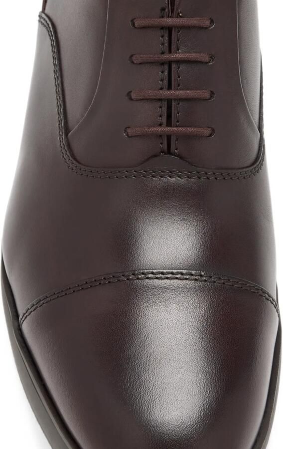 Loake Armstrong oxfordschoenen met kapneus Bruin - Foto 3