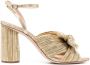 Loeffler Randall Camellia leren sandalen Goud - Thumbnail 1