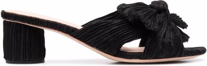 Loeffler Randall Emilia geknoopte sandalen Zwart