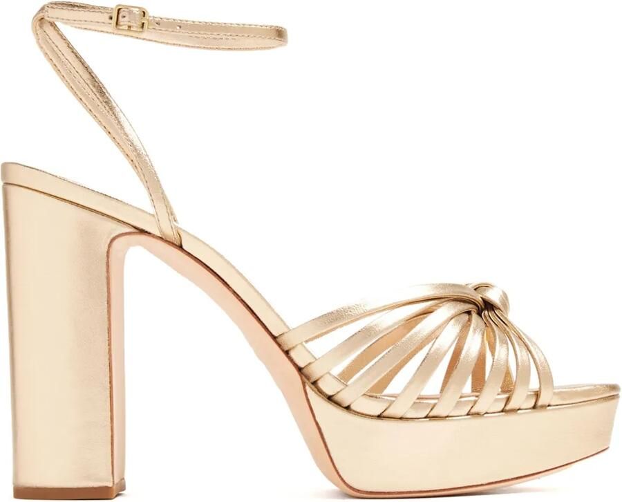 Loeffler Randall 127 mm Rivka sandalen Goud