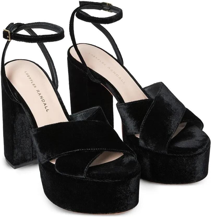 Loeffler Randall 130mm Loretta platform sandals Zwart - Foto 3