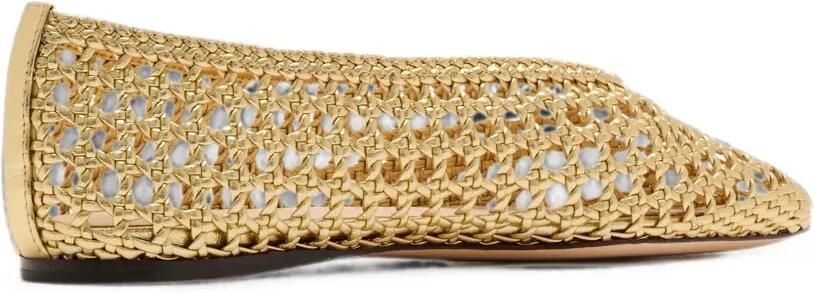 Loeffler Randall Emery ballerina's Goud