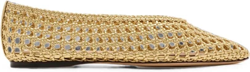 Loeffler Randall Emery ballerina's Goud - Foto 2