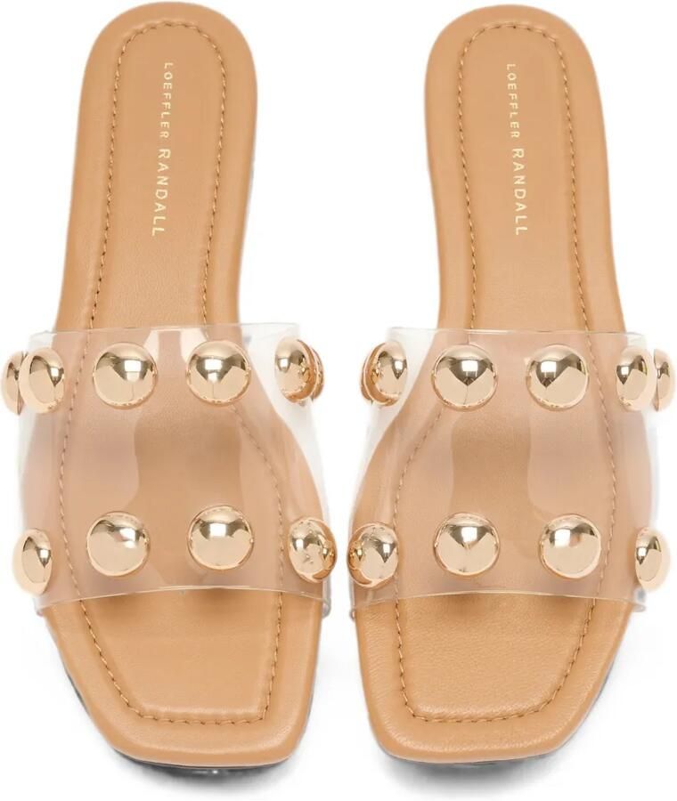 Loeffler Randall Hayes platte sandalen Wit - Foto 3