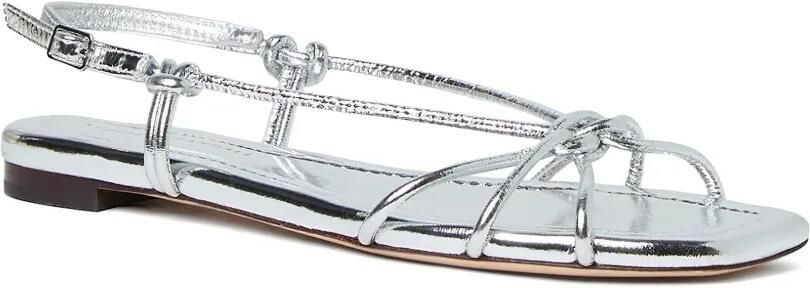 Loeffler Randall Karly sandalen met metallic effect Zilver - Foto 5