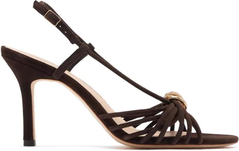Loeffler Randall Mareka sandalen met meerdere bandjes Bruin