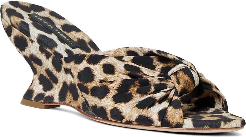 Loeffler Randall Marsy sandalen met luipaardprint Beige - Foto 5