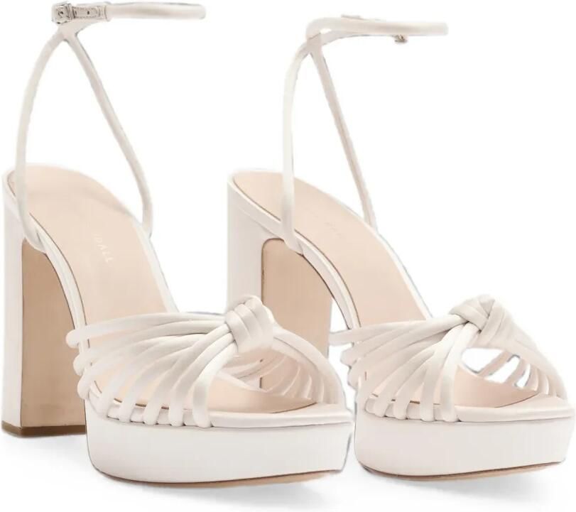 Loeffler Randall Rivka sandalen met plateau Wit - Foto 3