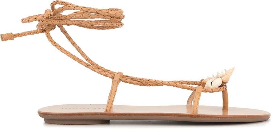 Loeffler Randall Shelly slingback sandalen Bruin