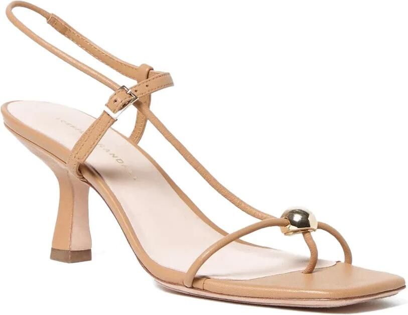 Loeffler Randall Triana sandalen met bal-detail Beige - Foto 5