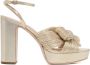 Loeffler Randall Natalia sandalen met plateauzool Goud - Thumbnail 1