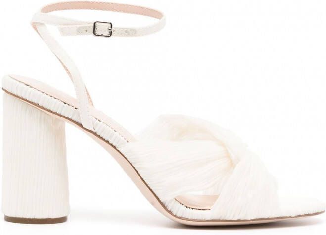 Loeffler Randall Reed sandalen met twist detail Wit