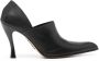 LOEWE Comic 95 mm leren pumps Zwart - Thumbnail 1