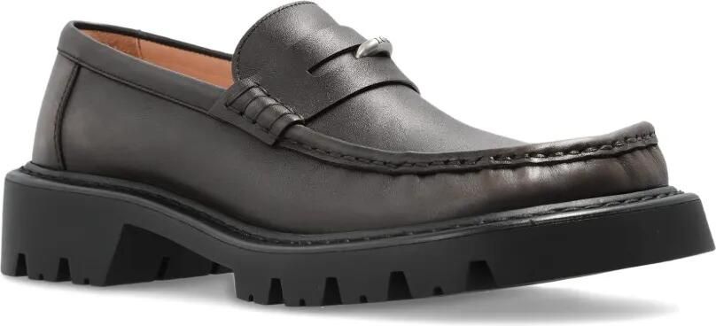 LOEWE 50 mm loafers met chunky zool Bruin - Foto 5