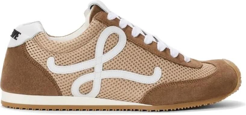 LOEWE Ballet Runner 2.0 suède en mesh sneakers Beige