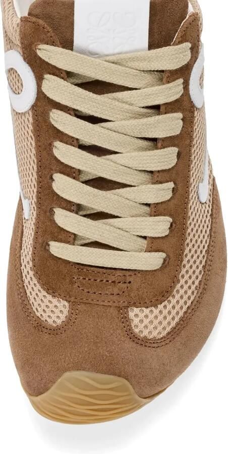 LOEWE Ballet Runner 2.0 suède en mesh sneakers Beige - Foto 4