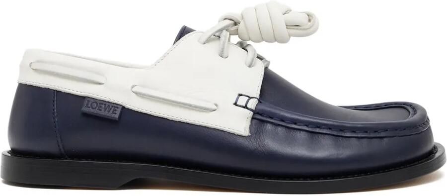 LOEWE Campo bootschoenen Blauw