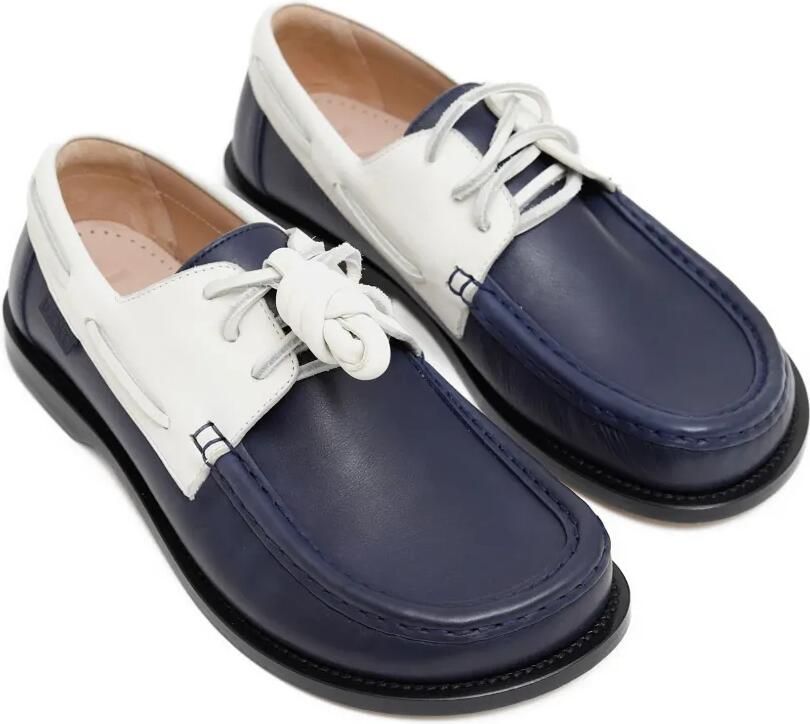 LOEWE Campo bootschoenen Blauw - Foto 2