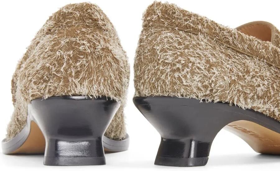 LOEWE Campo loafer in brushed suede Bruin - Foto 4