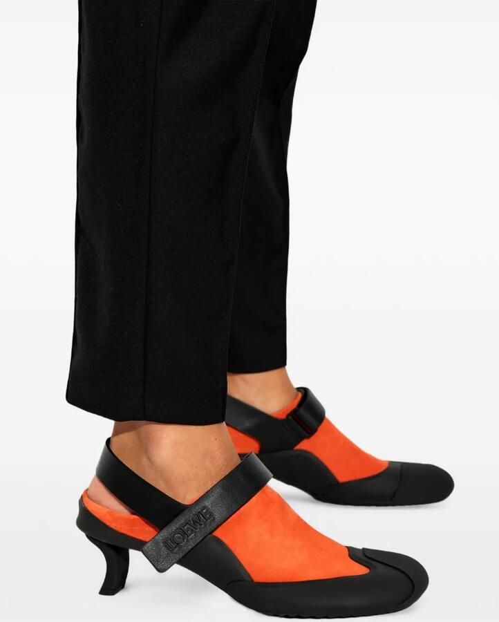 LOEWE Dive pumps met klittenband Oranje - Foto 2