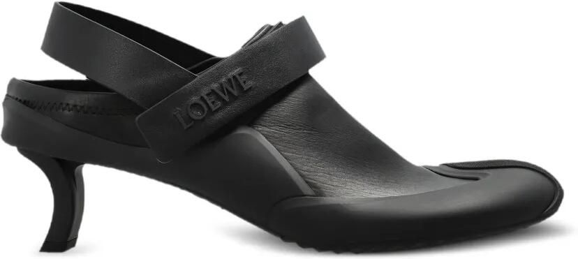 LOEWE Dive slingback pumps Zwart