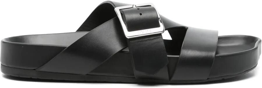 LOEWE Ease sandalen met gesp Zwart