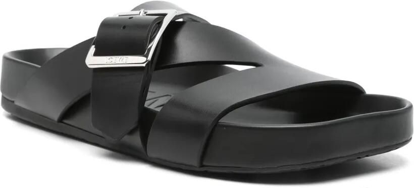 LOEWE Ease sandalen met gesp Zwart - Foto 4