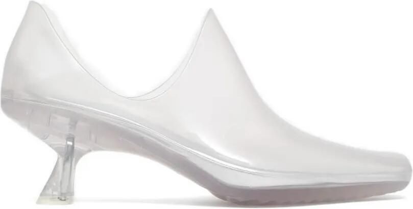 LOEWE Emily doorzichtige ballerina's Wit