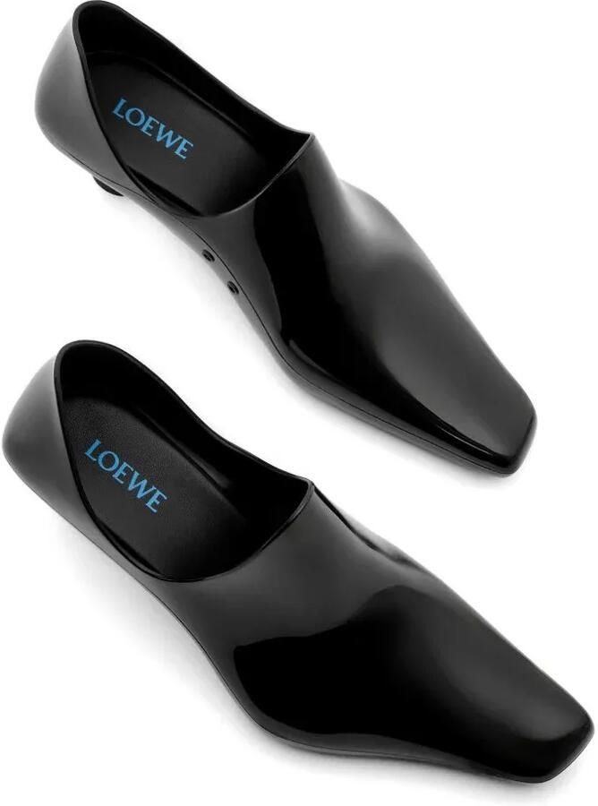 LOEWE Emily pumps met vierkante neus Zwart - Foto 2