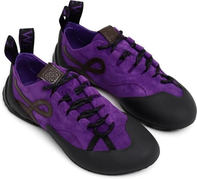 LOEWE Grip Anagram sneakers Paars - Foto 2