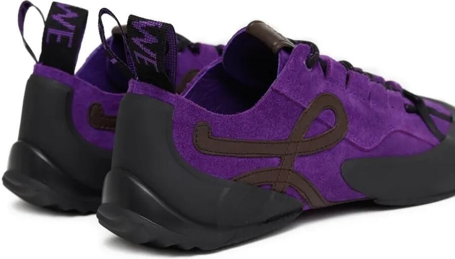 LOEWE Grip Anagram sneakers Paars - Foto 3