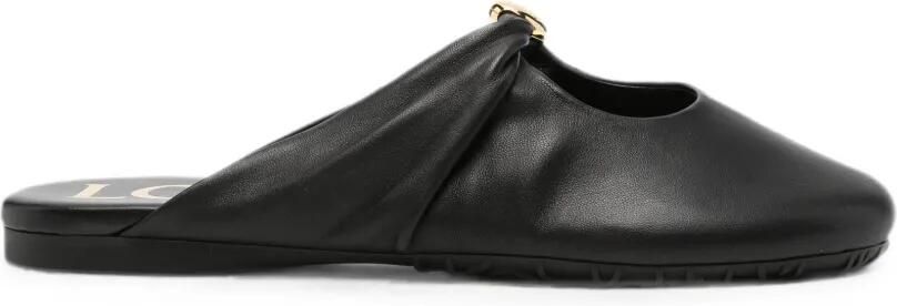 LOEWE Leren muiltjes Zwart