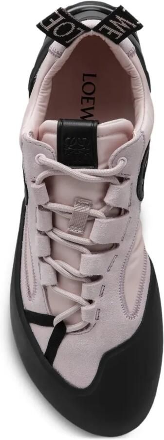 LOEWE Nylon sneakers met logo-patch Roze - Foto 5