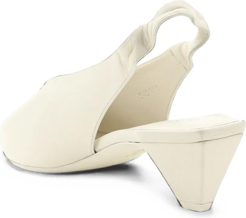 LOEWE Origami Cubic leren pumps Wit - Foto 3