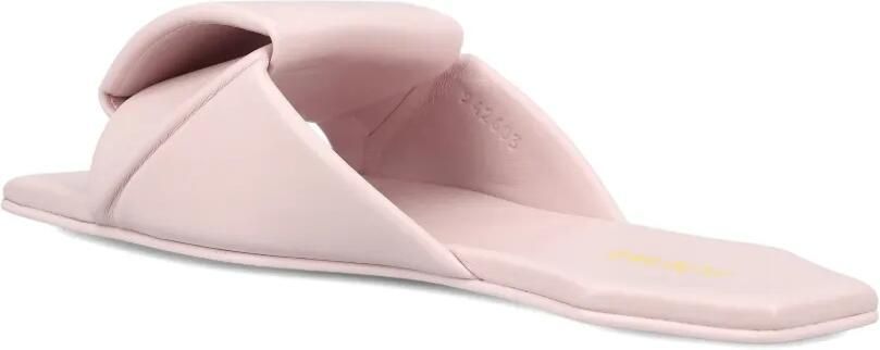 LOEWE Origami gewatteerde slippers met vierkante neus Roze - Foto 3