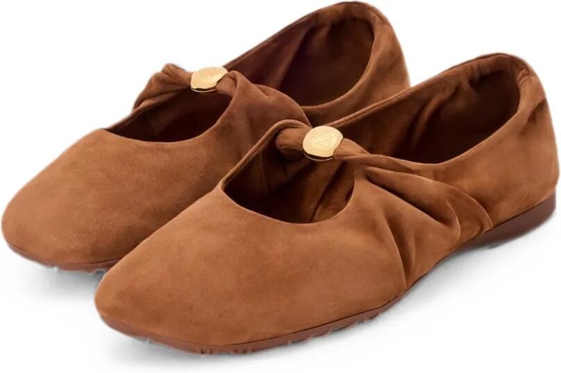 LOEWE Pebble Soft ballerina's Bruin - Foto 2