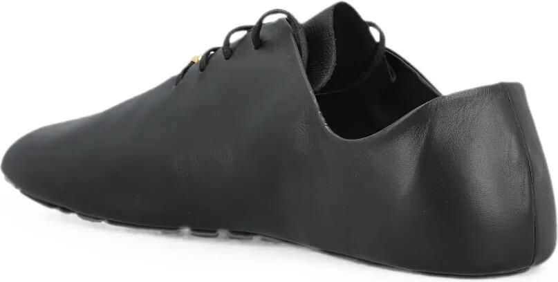 LOEWE Pebble Soft nappa kalfsleren veterschoenen Zwart - Foto 4