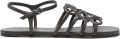 LOEWE Petal Anagram kalfsleren sandalen Bruin - Bruin