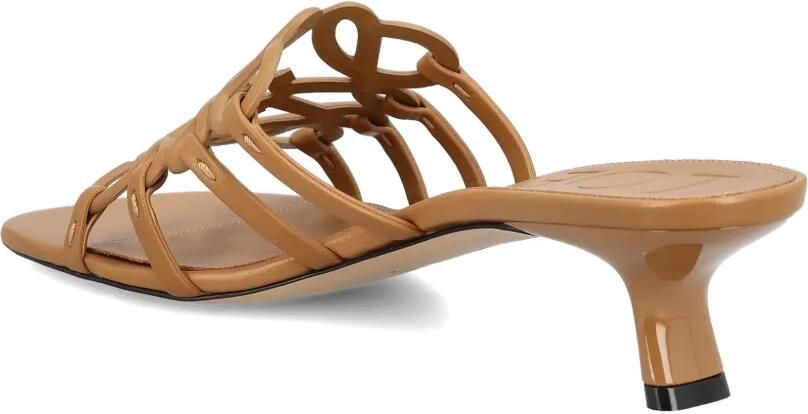 LOEWE Petal Anagram sandalen Bruin - Foto 4