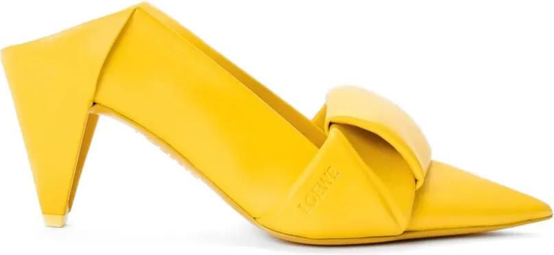 LOEWE Pumps met puntige neus Geel