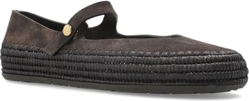 LOEWE Rita Mary-Jane ballerina's Bruin - Foto 3